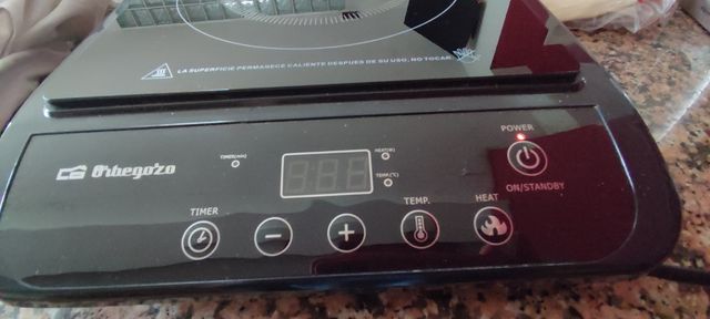 Placa inducción portatil