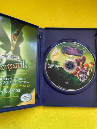 Peter Pan en Regreso al país de Nunca Jamás DVD