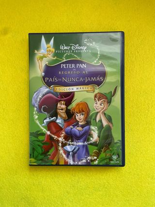 Peter Pan en Regreso al país de Nunca Jamás DVD