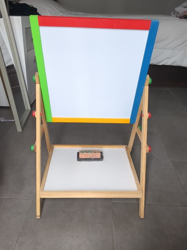 Pizarra de juguete doble cara