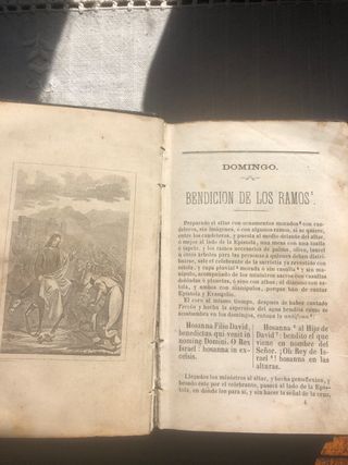 Oficio Semana Santa 1880