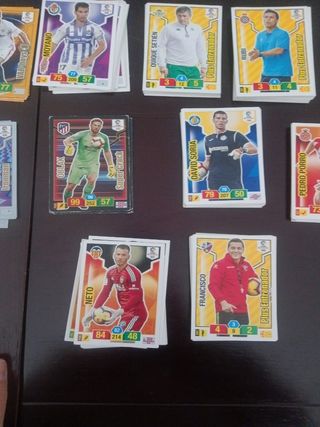 Adrenalyn 2018-19 cartas cromos