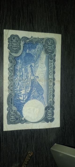 Billete pesetas 