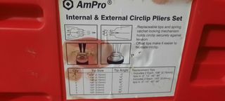 Juego de Alicates de clip