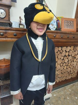 DISFRAZ CARNAVAL JOSMAN AÑOS 80 ROCKEFELLER