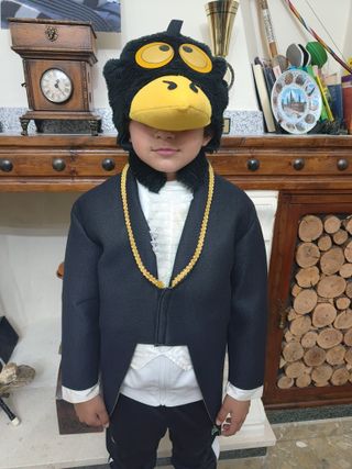 DISFRAZ CARNAVAL JOSMAN AÑOS 80 ROCKEFELLER