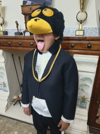 DISFRAZ CARNAVAL JOSMAN AÑOS 80 ROCKEFELLER