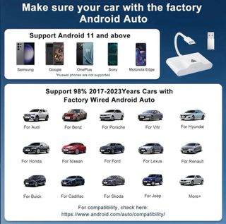 Adaptador inalámbrico Android Auto