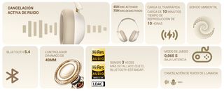 AURICULARES ONEODIO FOCUS A5 HYBRID ANC
