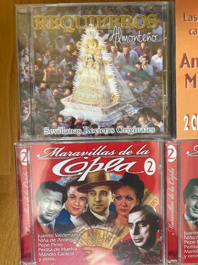 Lote cds de nusica nuevos.