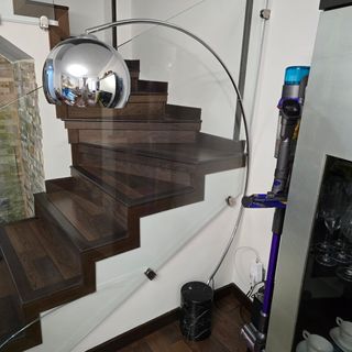 Lámpara pie arco