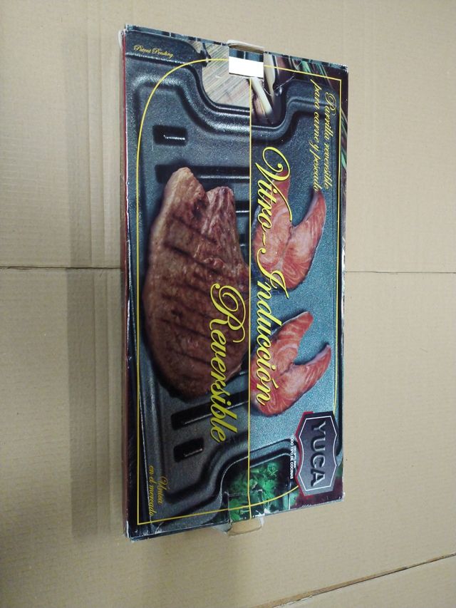 Parrilla reversible vitro-induccion