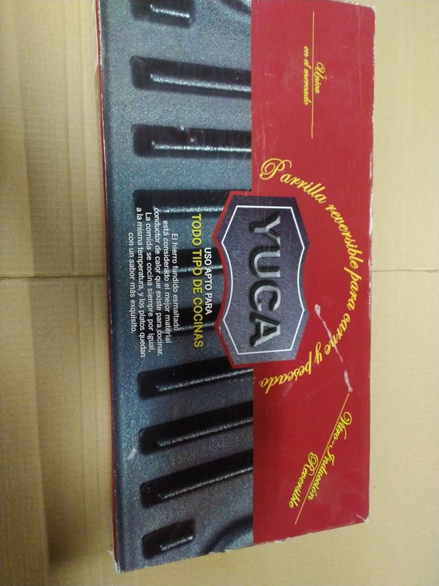 Parrilla reversible vitro-induccion