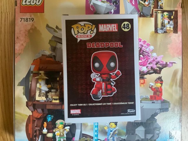 Funko pop Deadpool with Scooter 48