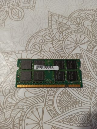 Memoria RAM 4GB DDR3 y 1GB DDR2 portátil