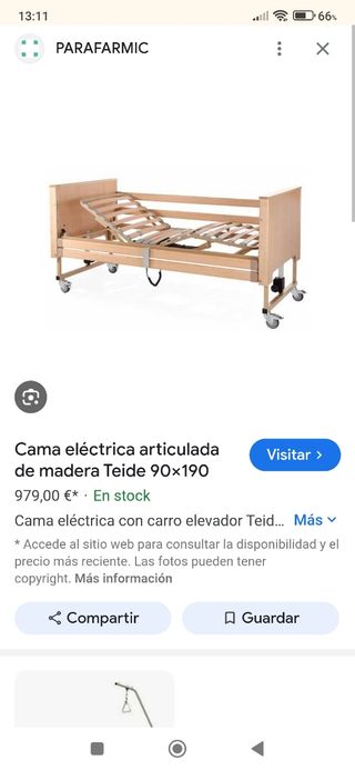 Cama articulada 