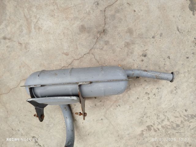 Túbo de escape de Fiat 850