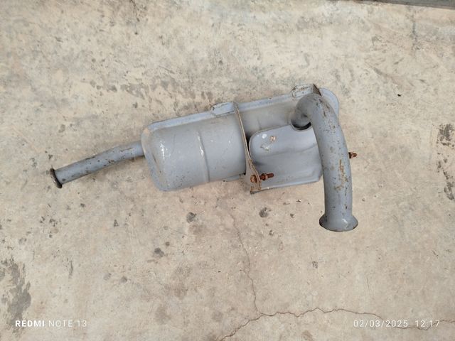 Túbo de escape de Fiat 850