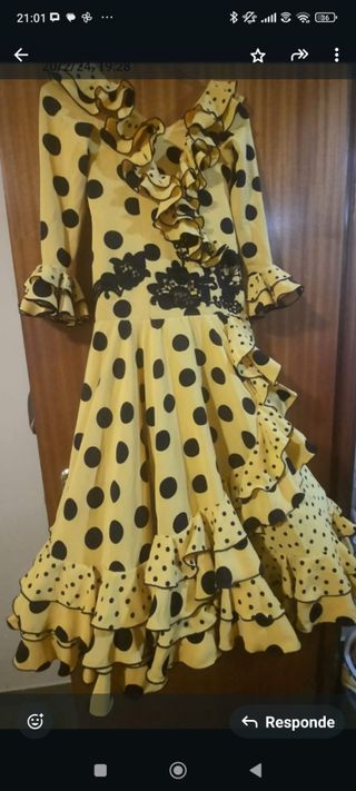 Traje de flamenca de niña