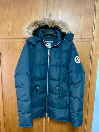 Anorak Geographical Norway azul oscuro XXL