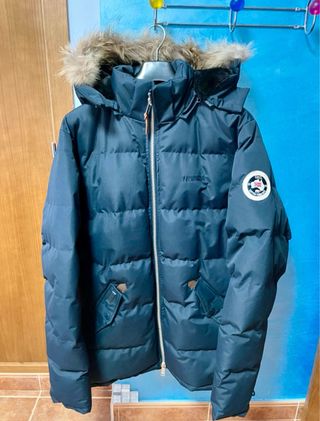 Anorak Geographical Norway azul oscuro XXL