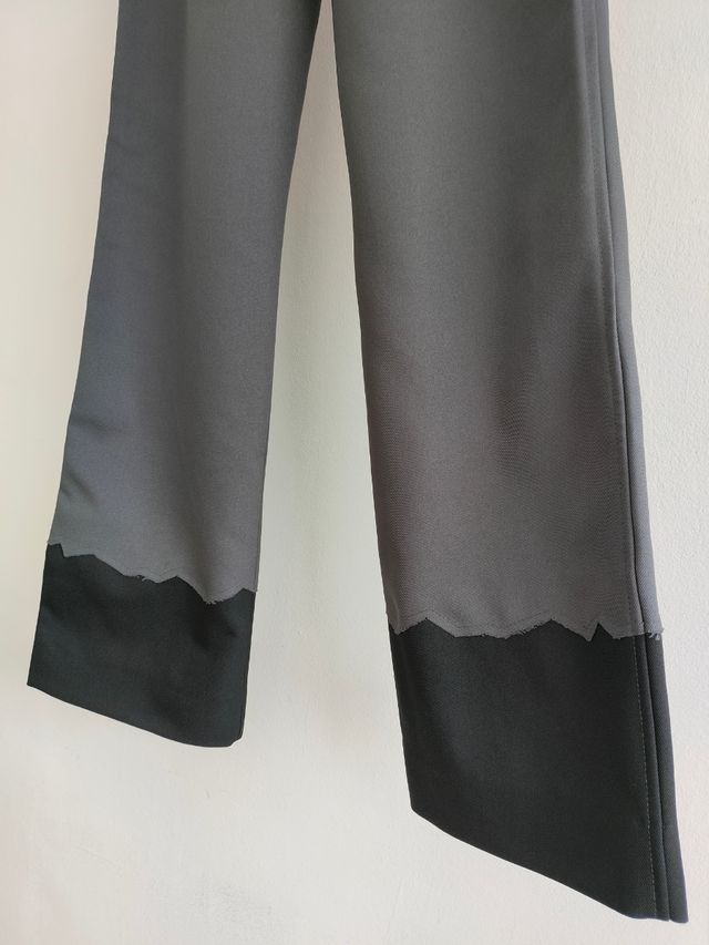 Pantalón bicolor. S. Pilati