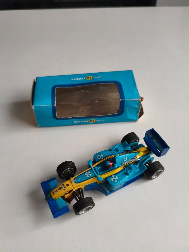 COCHE SCALEXTRIC FERNANDO ALONSO RENAULT