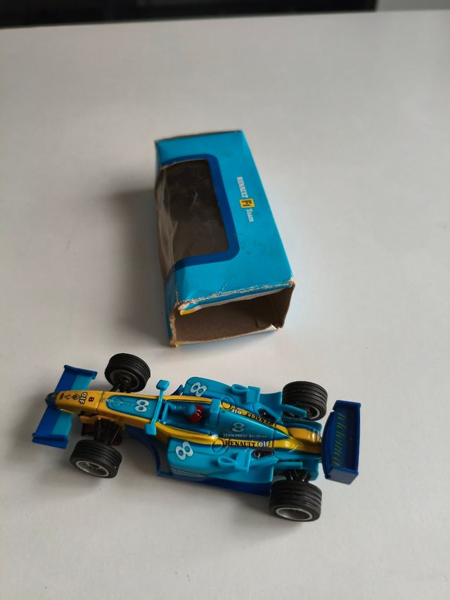 COCHE SCALEXTRIC FERNANDO ALONSO RENAULT