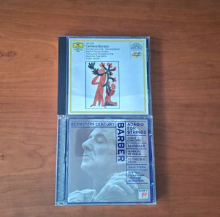 Barber y Carl Orff Carmina Burana CD