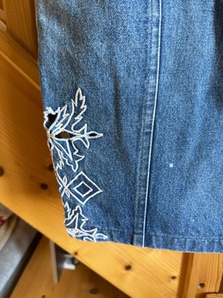 Gonna jeans blu vintage “Paolo Pellegrini” XL/IT46
