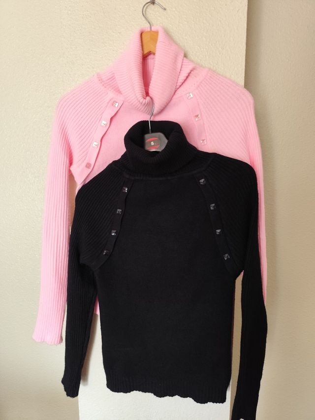 Jerséis de cuello alto mujer