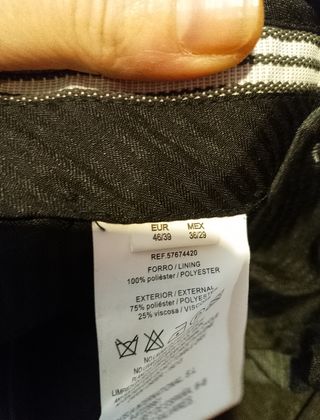 Traje de chaqueta 
