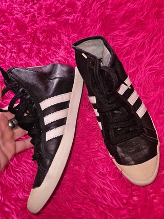 Zapatillas botines adidas negro 38 piel