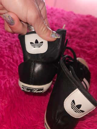 Zapatillas botines adidas negro 38 piel