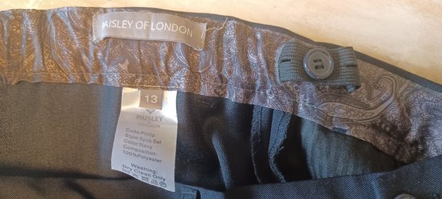 Traje de chaqueta talla 13