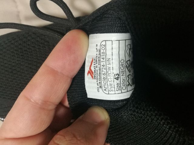 Sneakers Tenth in bambù