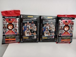 Cajas NBA Revolution y Fat Packs NBA Chronicles