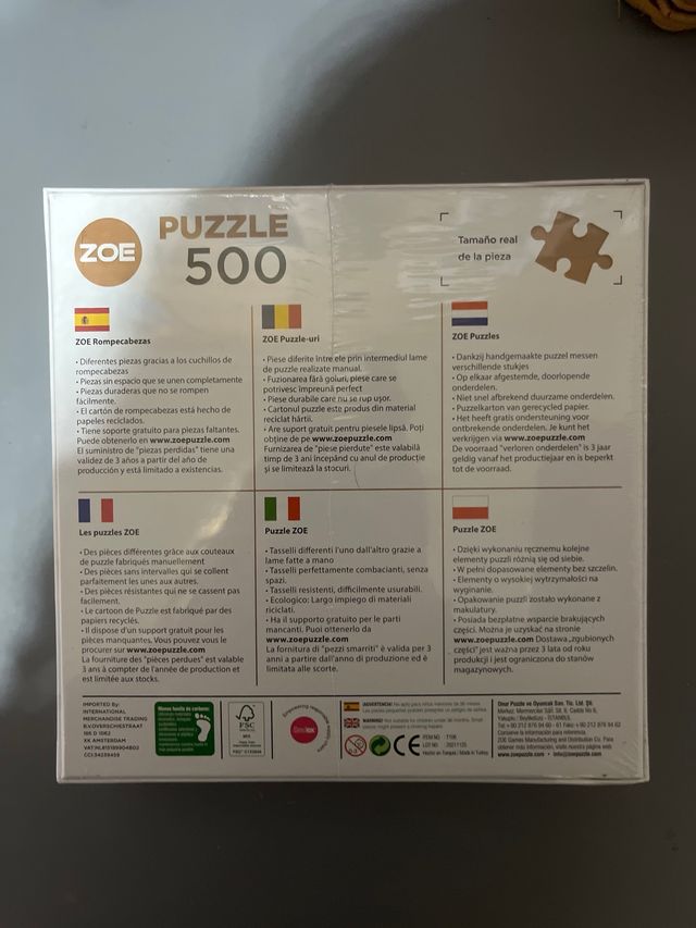 Quebra-cabeça de 500