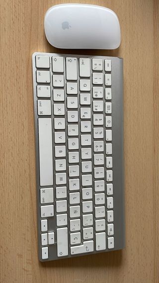 Teclado y ratón de Apple 
