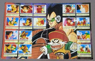 Álbum Panini Bola de Drac completo.