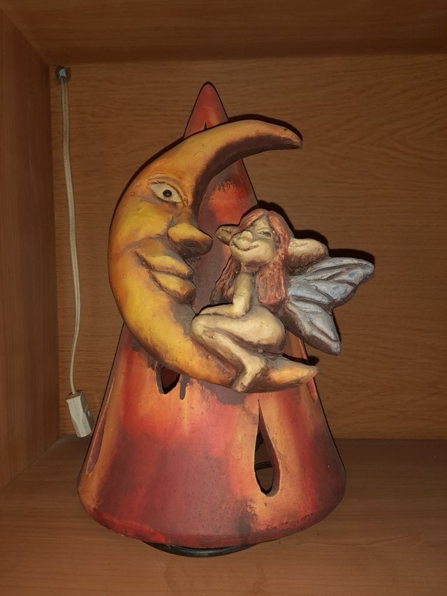 Lámparas elfos y hoja