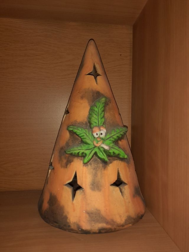 Lámparas elfos y hoja