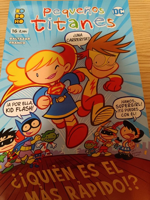 Pequeños Titanes. Quién es el más rápido