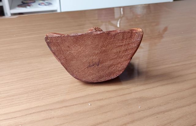 Talla de madera de Buda.