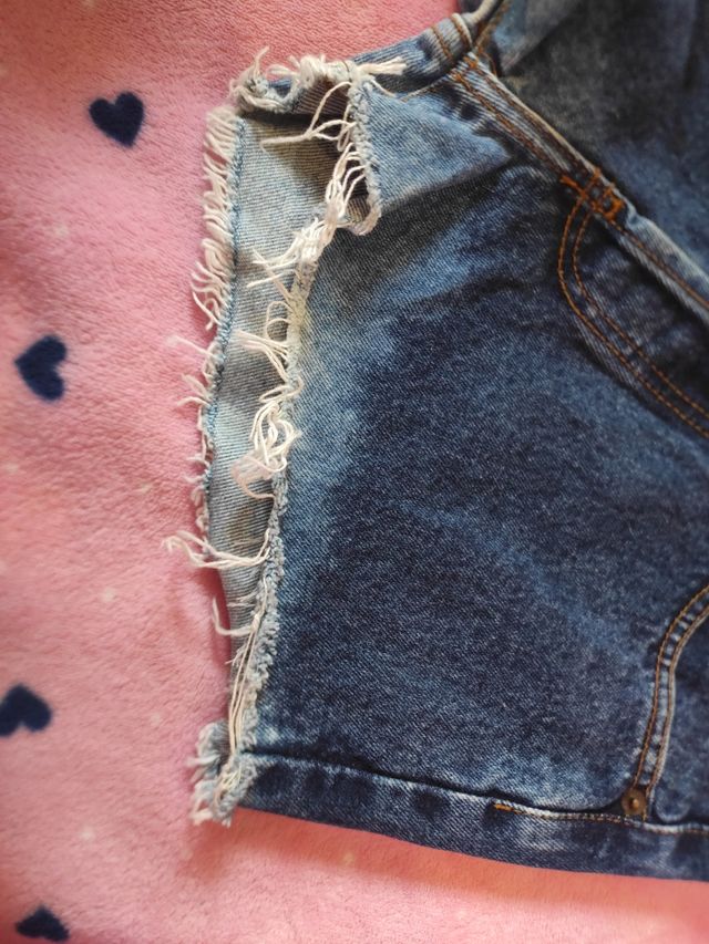 Vaqueros cortos shorts chica