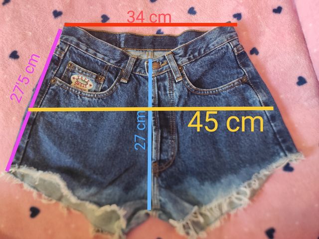 Vaqueros cortos shorts chica