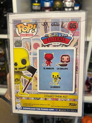 Funko Pop Loteria 05 La Muerte GITD SE
