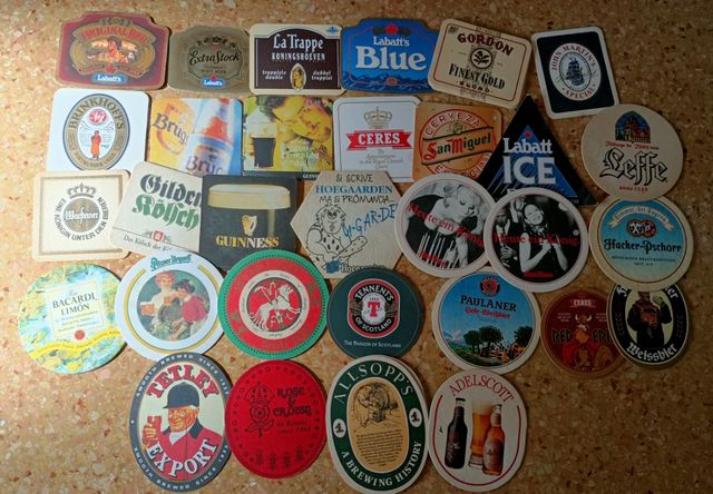 Lotto sottobicchieri vintage