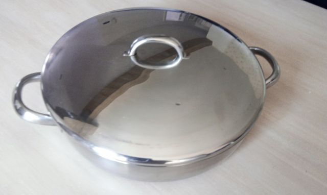 Paellera Lacor acero inoxidable 18/10