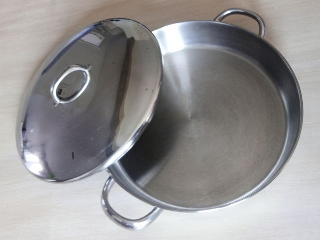 Paellera Lacor acero inoxidable 18/10